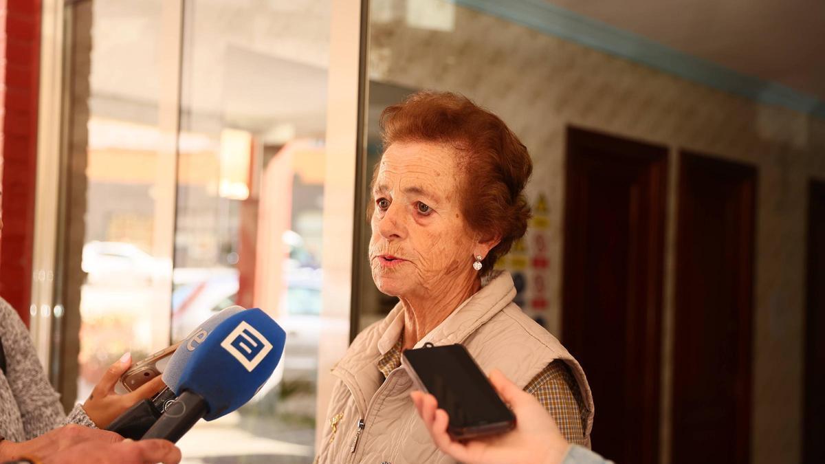 Teresa Fernández, una vecina del detenido.