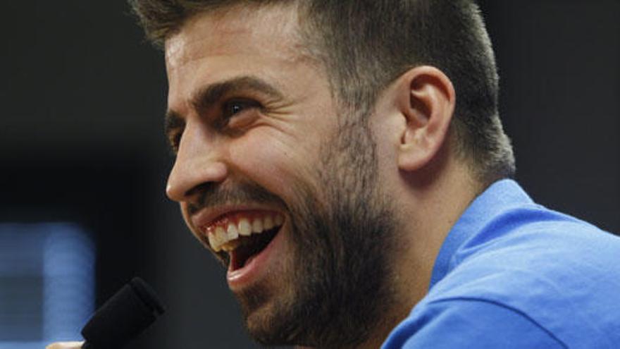 Piqué se ríe en Twitter de la posible eliminación