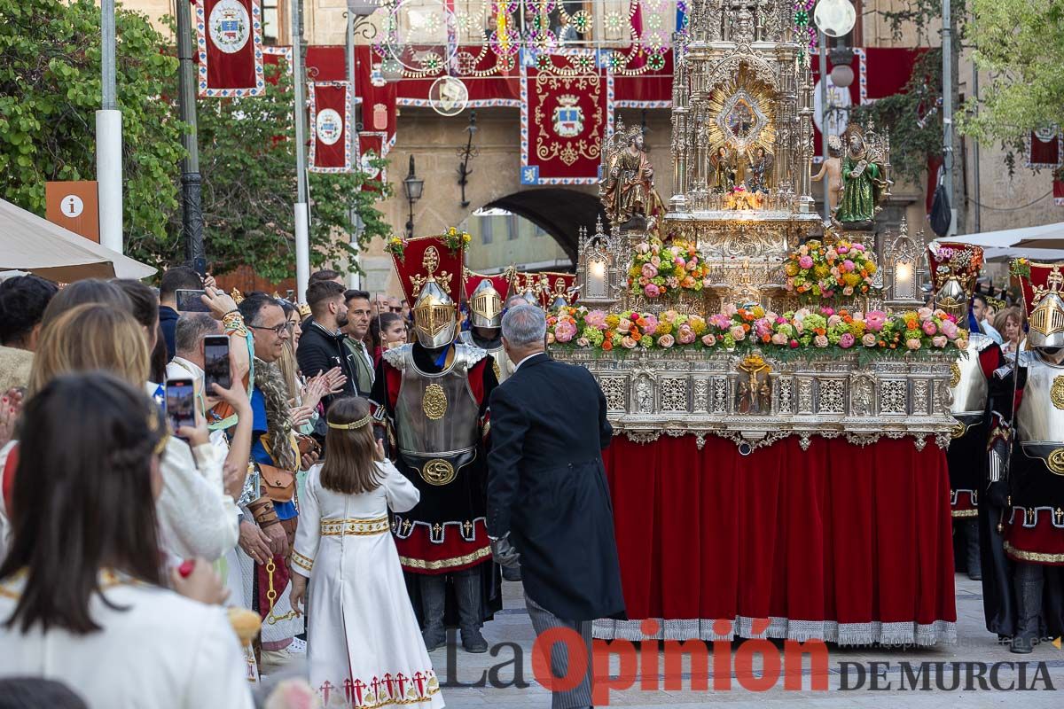 Procesión de subida a la Basílica en las Fiestas de Caravaca