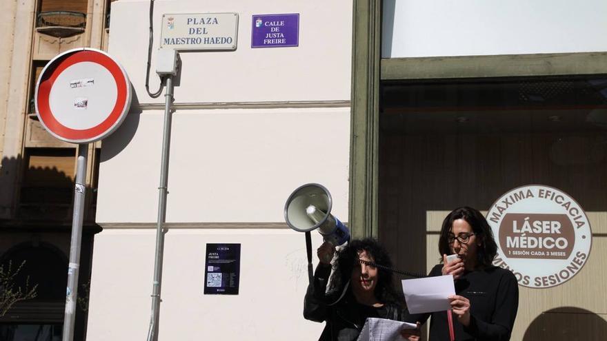 Guarido confía en que Madrid le retire la calle a &quot;un asesino&quot; para devolvérsela a Justa Freire