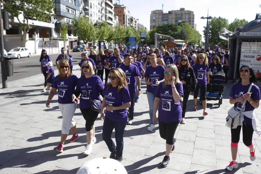 Marcha solidaria de Azavi