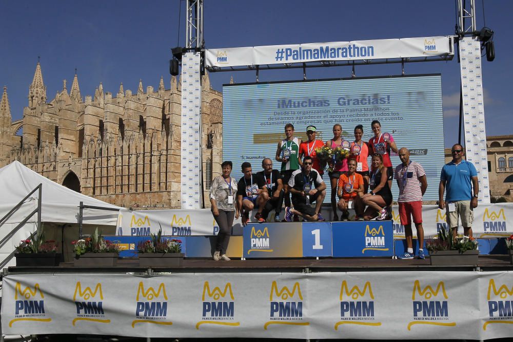 Unos 10.000 participantes en la Palma Marathon