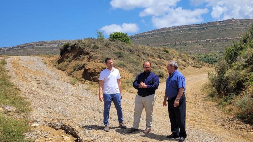 Villarroya de los Pinares reparará los caminos afectados por las tormentas con la ayuda de la DPT