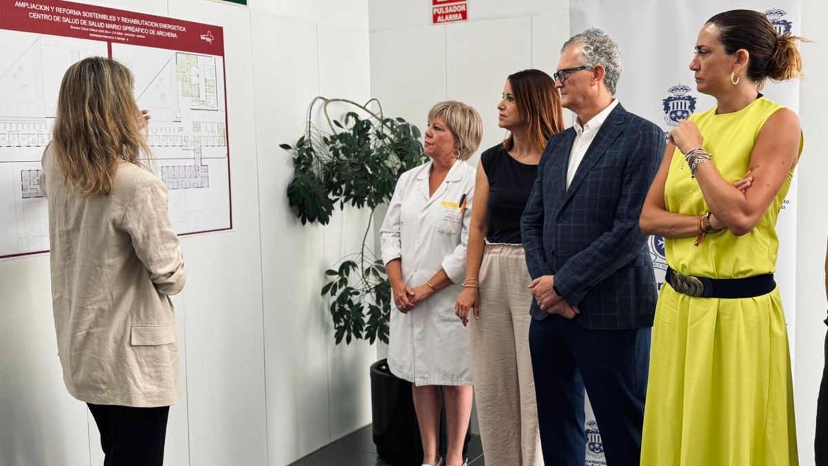 Presentación del anteproyecto de ampliación del centro de salud de Archena este lunes.