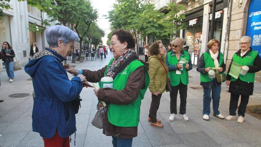 Ourense se viste de verde para recaudar fondos contra el cáncer y avanzar en investigación