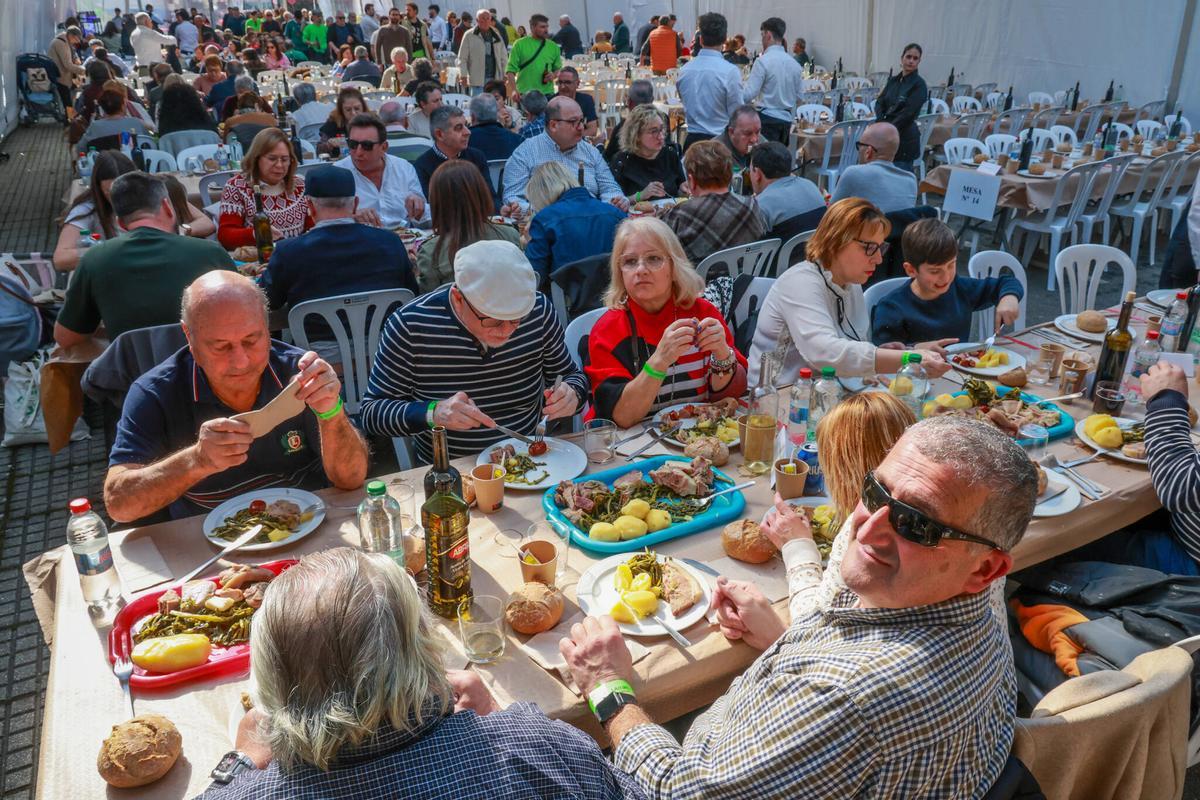 Cientos de visitantes disfrutaron del manjar gastronómico que celebraba su XXVII edición.
