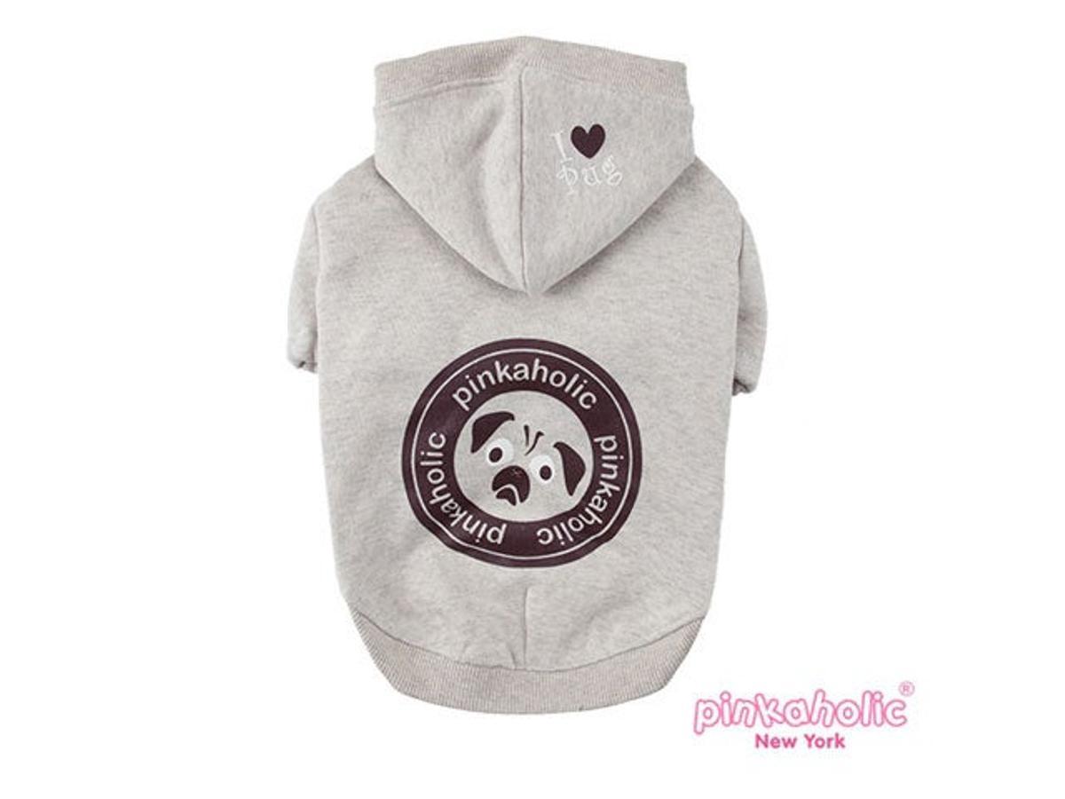 Sudadera con capucha color gris Sudadera con capucha color gris