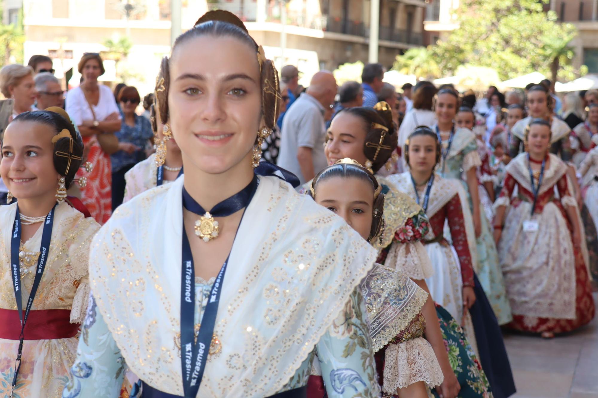El centro de València recibe a las candidatas a Fallera Mayor Infantil 2025