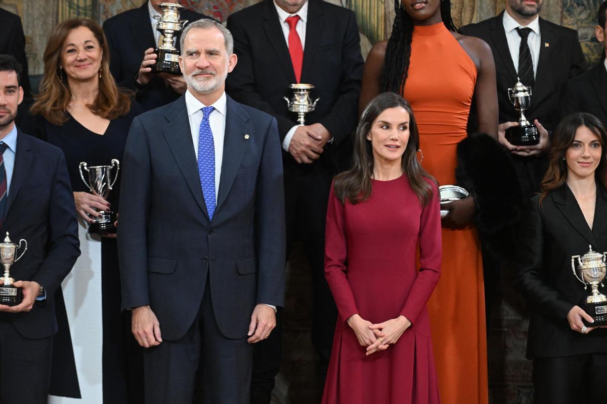 El rey Felipe VI y la reina Letizia.