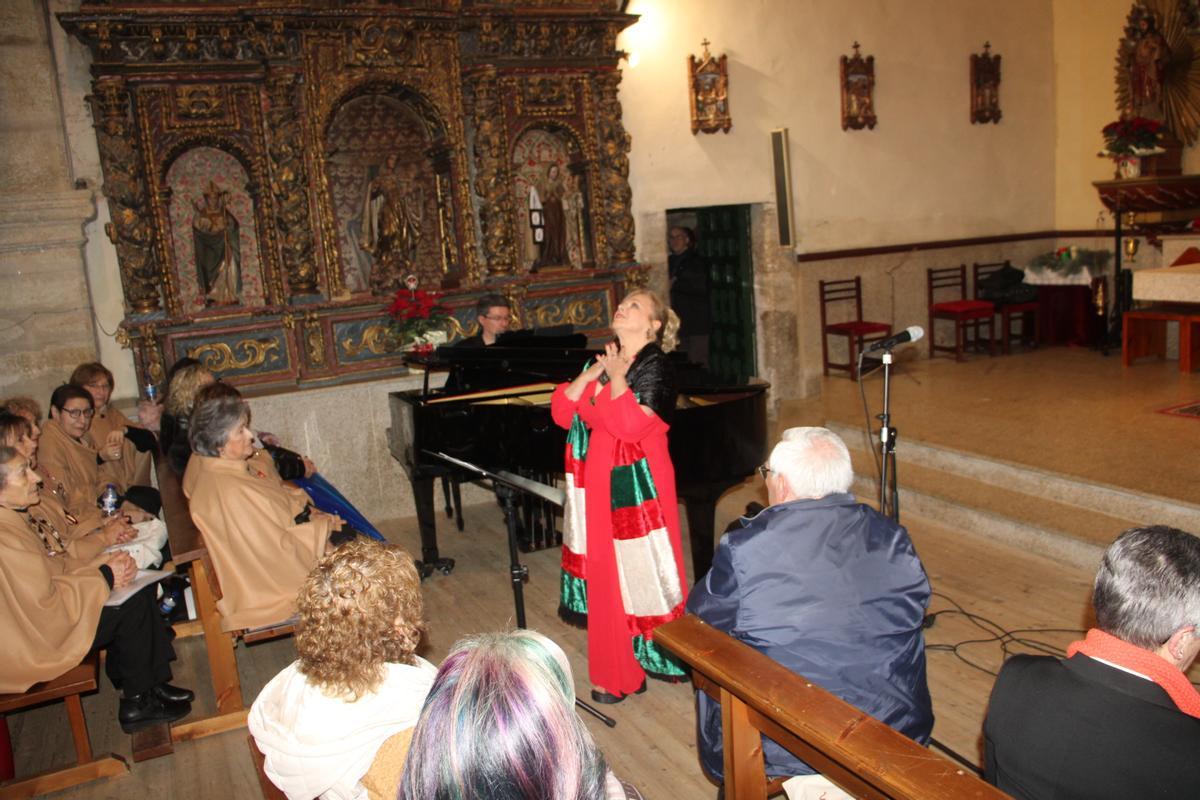 La X edición del concierto de Villancicos llenó de música y público la iglesia de la Asunción en Mombuey