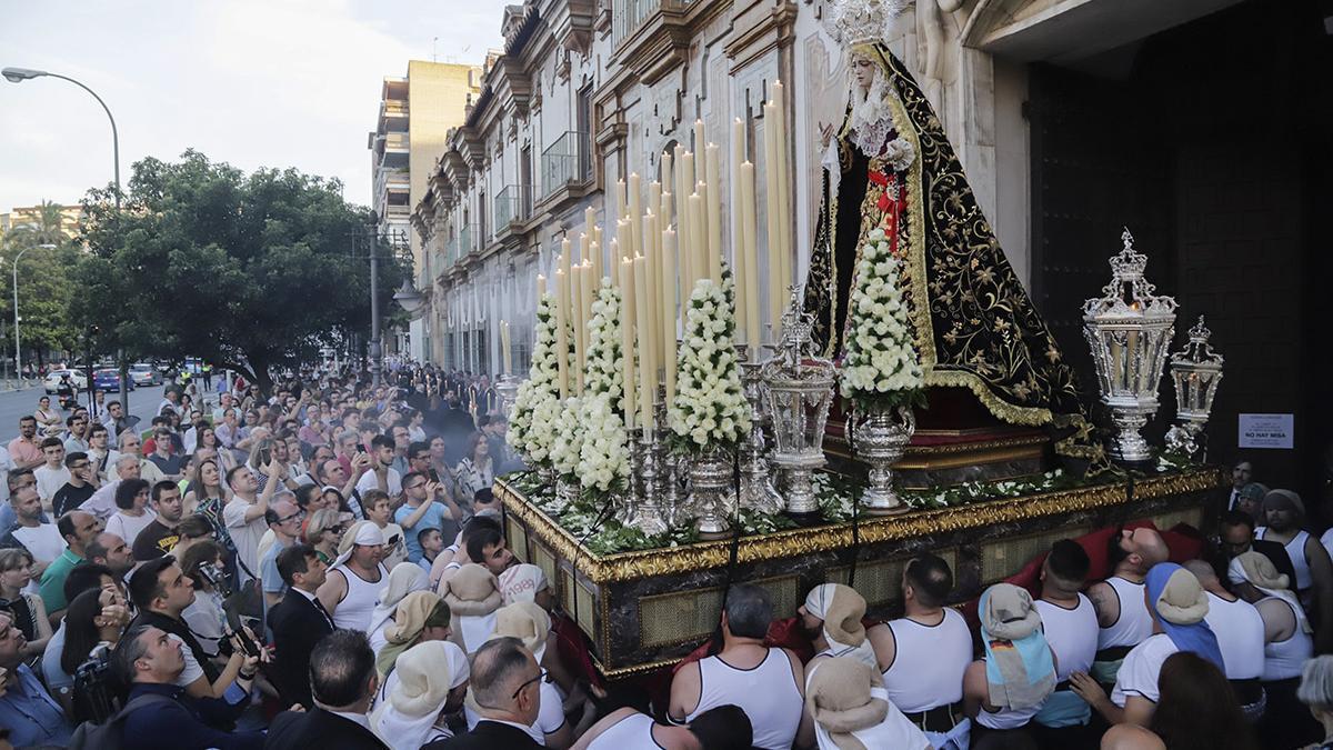 Procesión extraordinaria de la Quinta Angustia el pasado mes de junio.