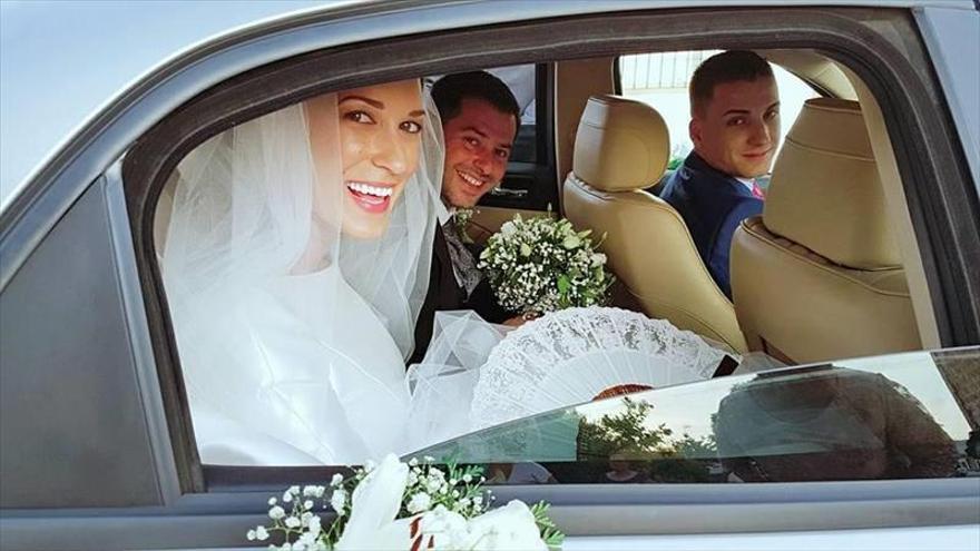 Paco e Inma se casan en la iglesia de San Andrés