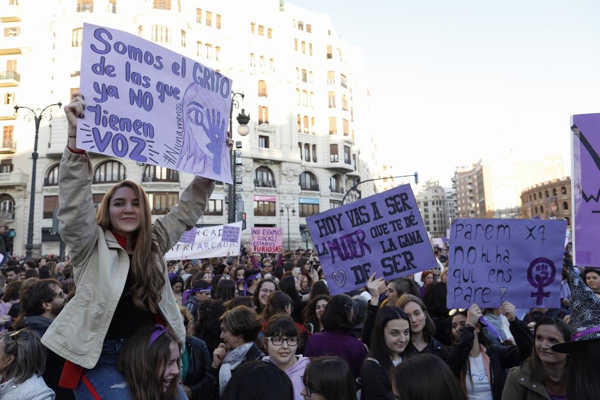 8M en València: recorrido y horario de las manifestaciones y protestas