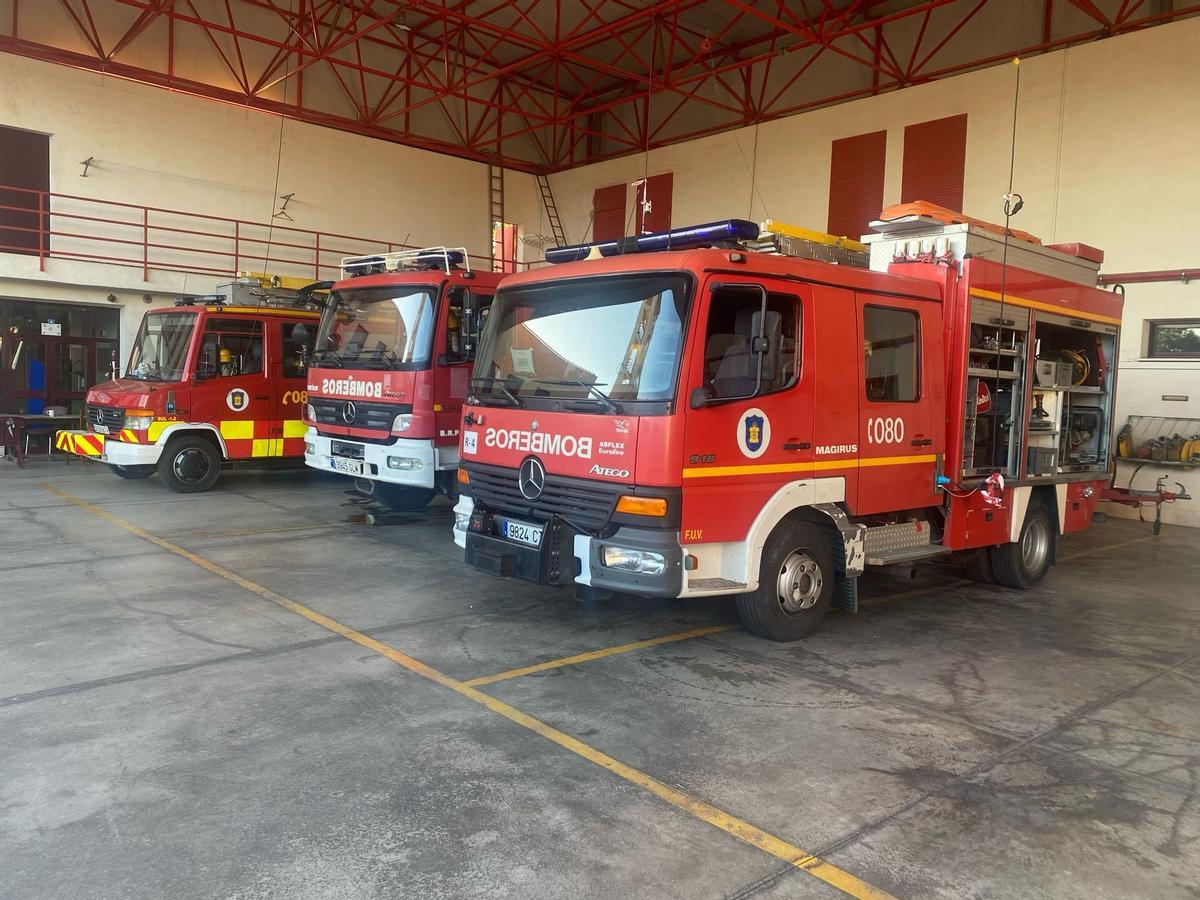 El parque de bomberos de Churriana.