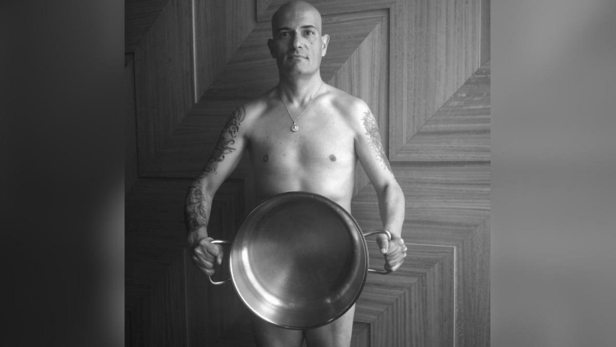 El desnudo con estrella Michelin de Raúl Resino contra el coronavirus