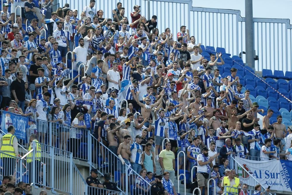 El Dépor gana en Málaga y sueña con Primera