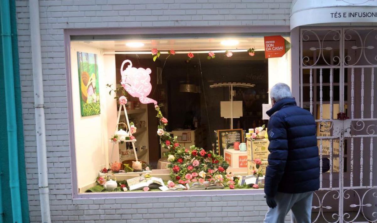 Varios escaparates participaron en el concurso.  | // NOÉ PARGA