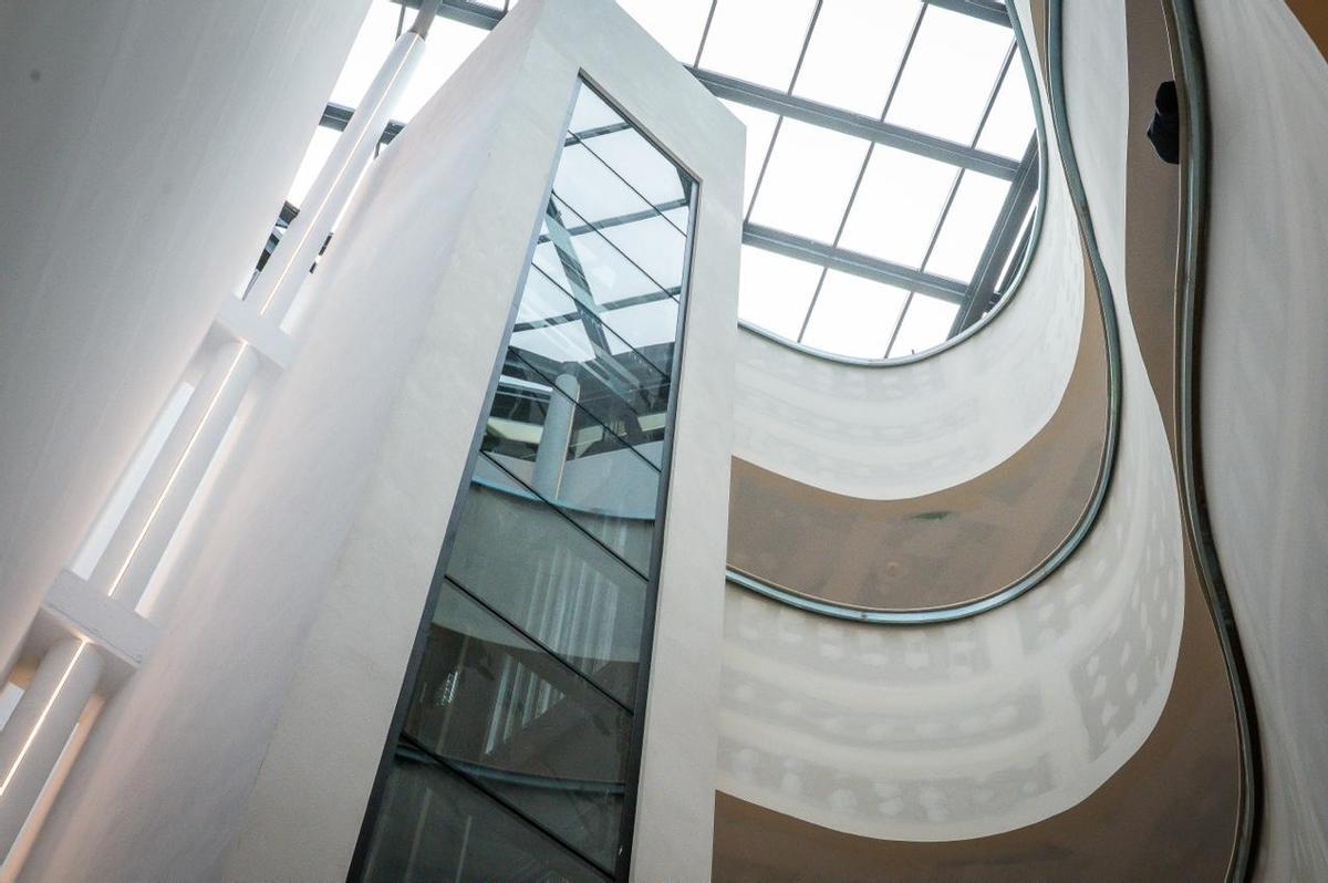 Ascensor panorámico de la Casa de la Cultura de Almassora.