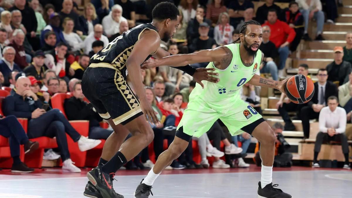 Kevin Punter, en el partido de la temporada regular disputado en Mónaco