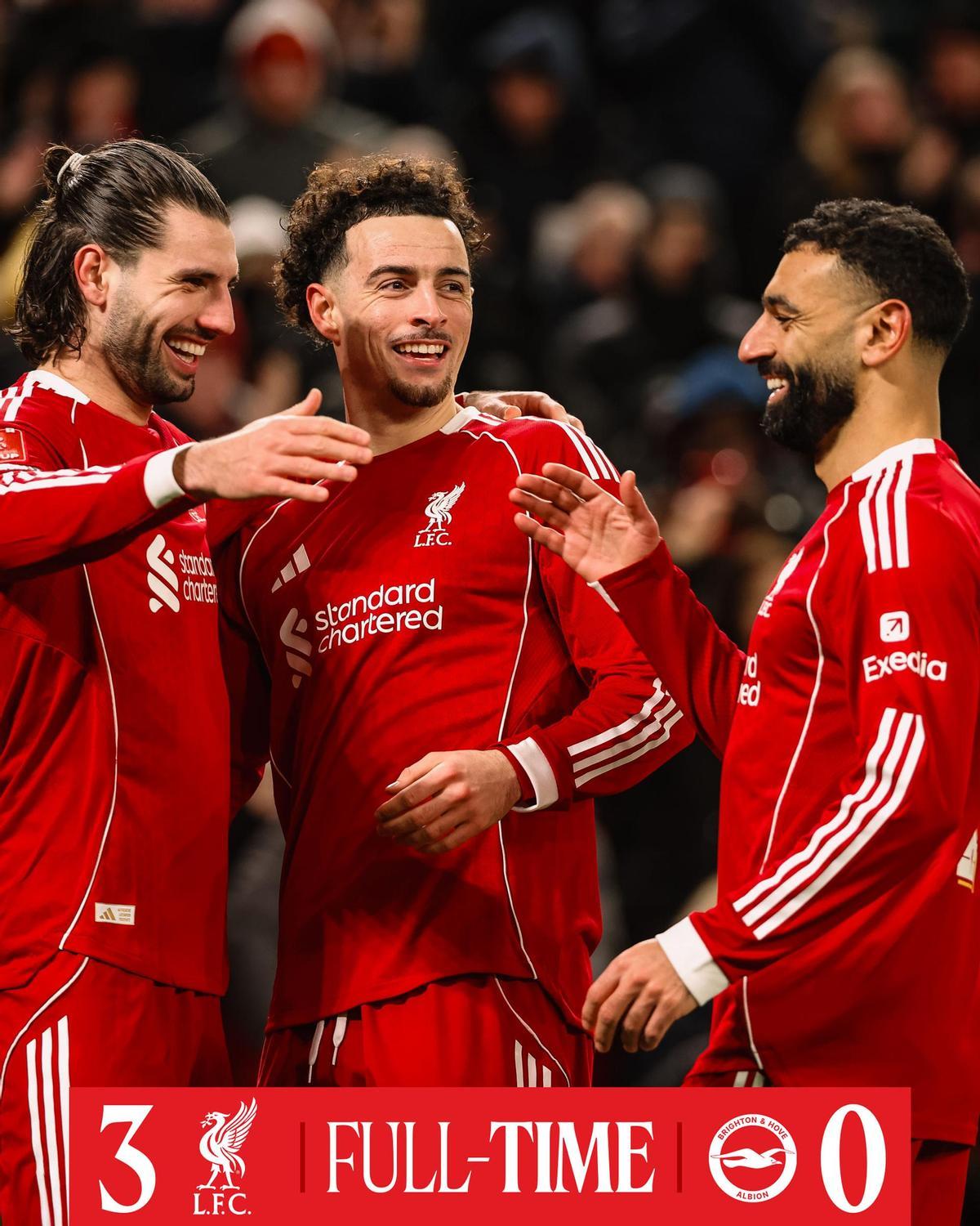 El Liverpool se 'carga' al Brighton