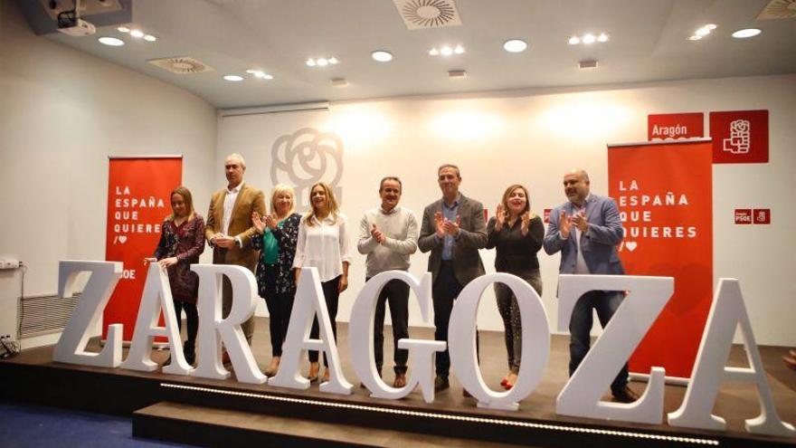 Los candidatos del PSOE Zaragoza se comprometen con el autogobierno y contra el trasvase