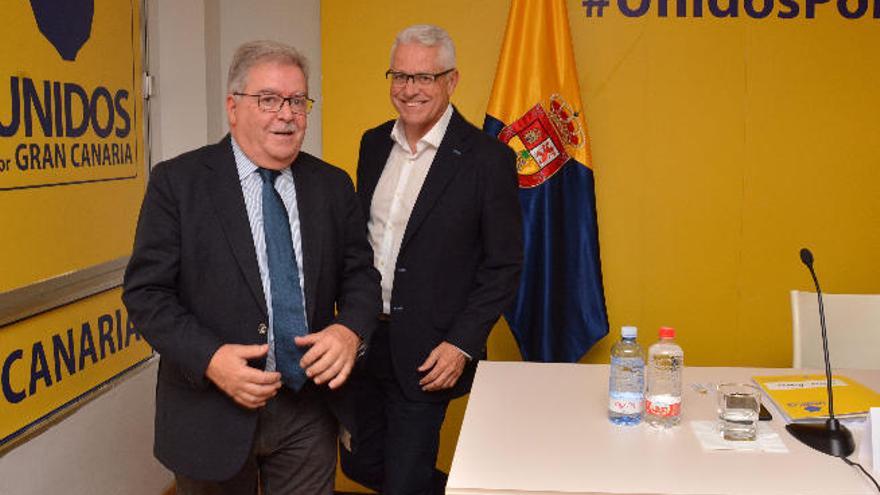 Unidos por Gran Canaria negocia un pacto electoral con Ciudadanos y CC