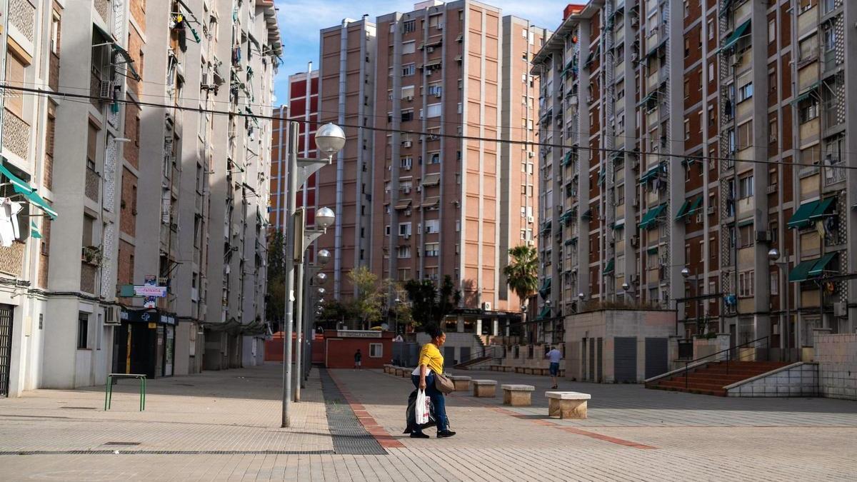El barrio de Sant Ildefons de Cornellà de Llobregat.