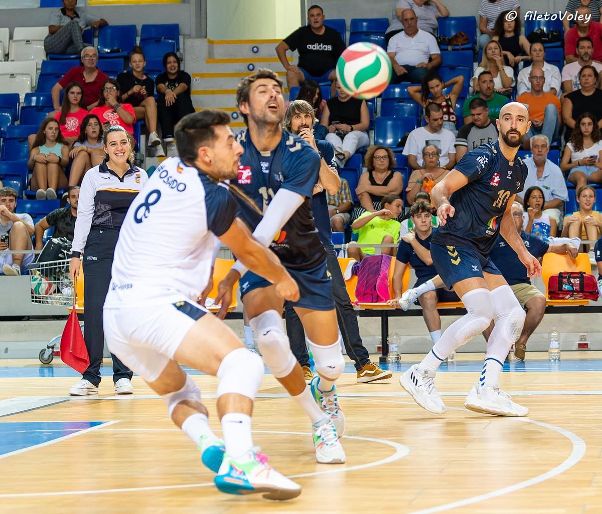 José Osado llegó al Voley Palma la pasada temporada procedente del Melilla