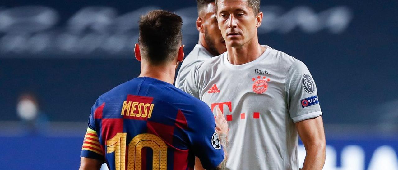 La conversación entre Messi y Lewandowski al descubierto: El argentino le preguntó... ¡Por Barcelona!