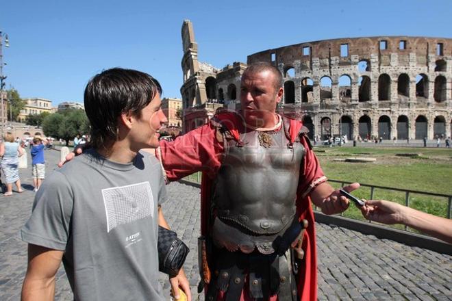 La vida de Bojan en Roma