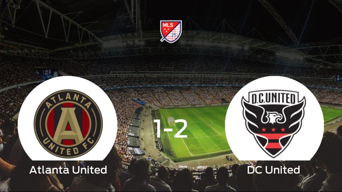 El DC United se lleva tres puntos tras vencer 1-2 al Atlanta United