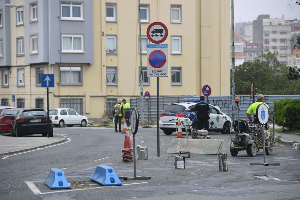 Peatonalización en falso en la Ciudad Vieja