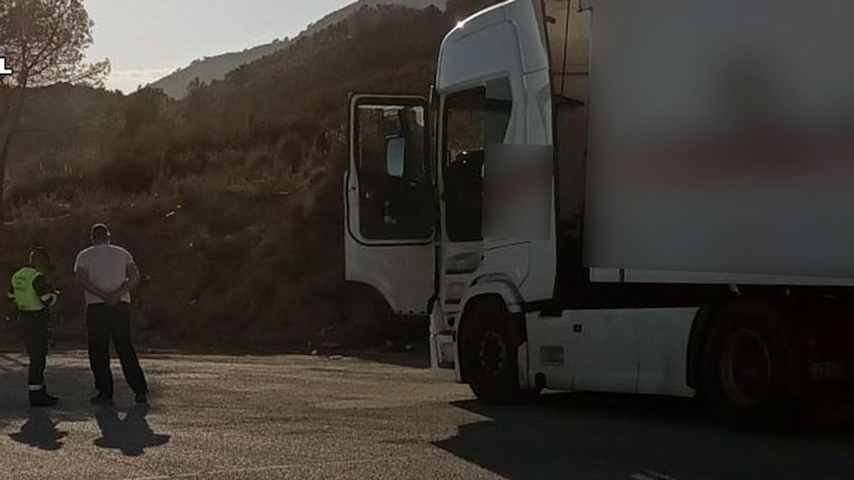 El camionero fue interceptado a su paso por el municipio de Cehegín.