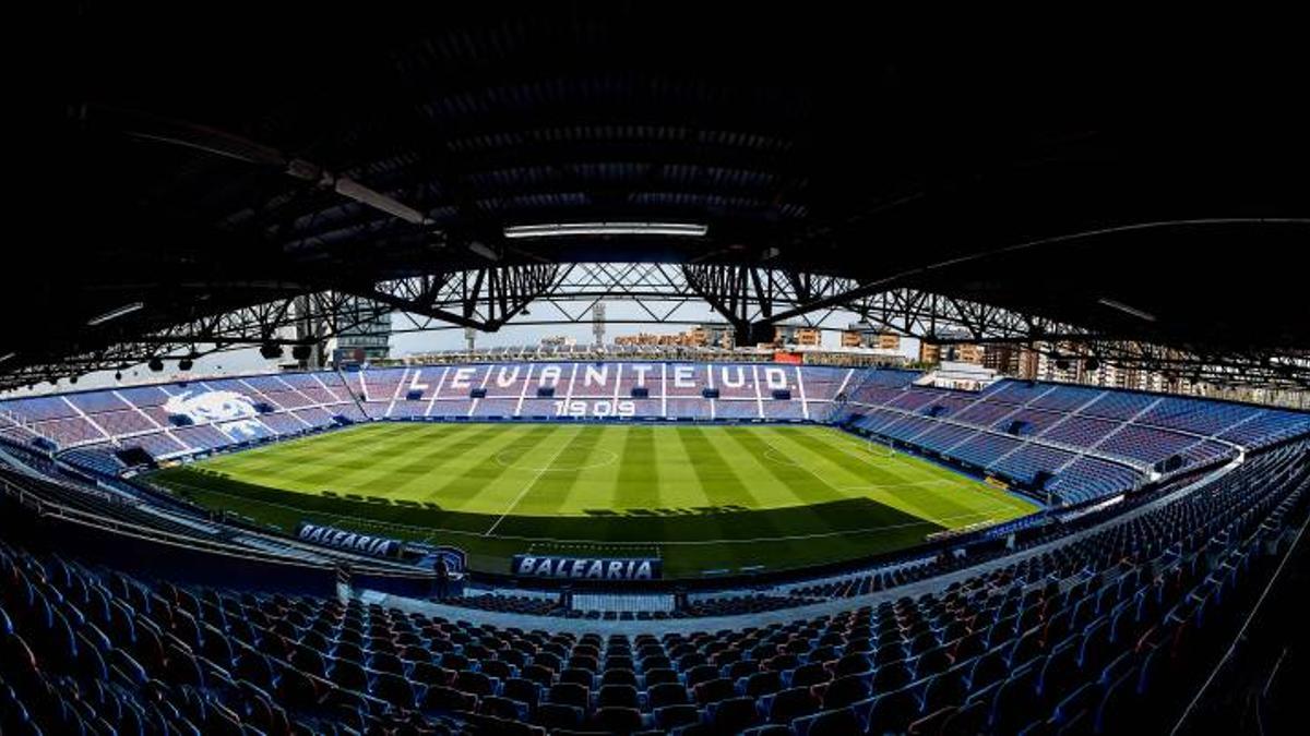 Estadio Ciudad de Valencia.