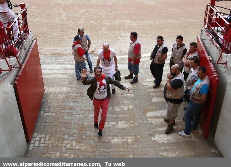 GALERÍA DE FOTOS - Penúltimo encierro de San Fermín