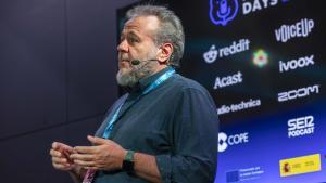 Javier Portugués, director y narrador de audiolibros.