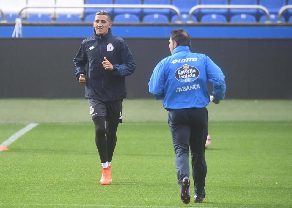 Última sesión antes del duelo ante el Valencia