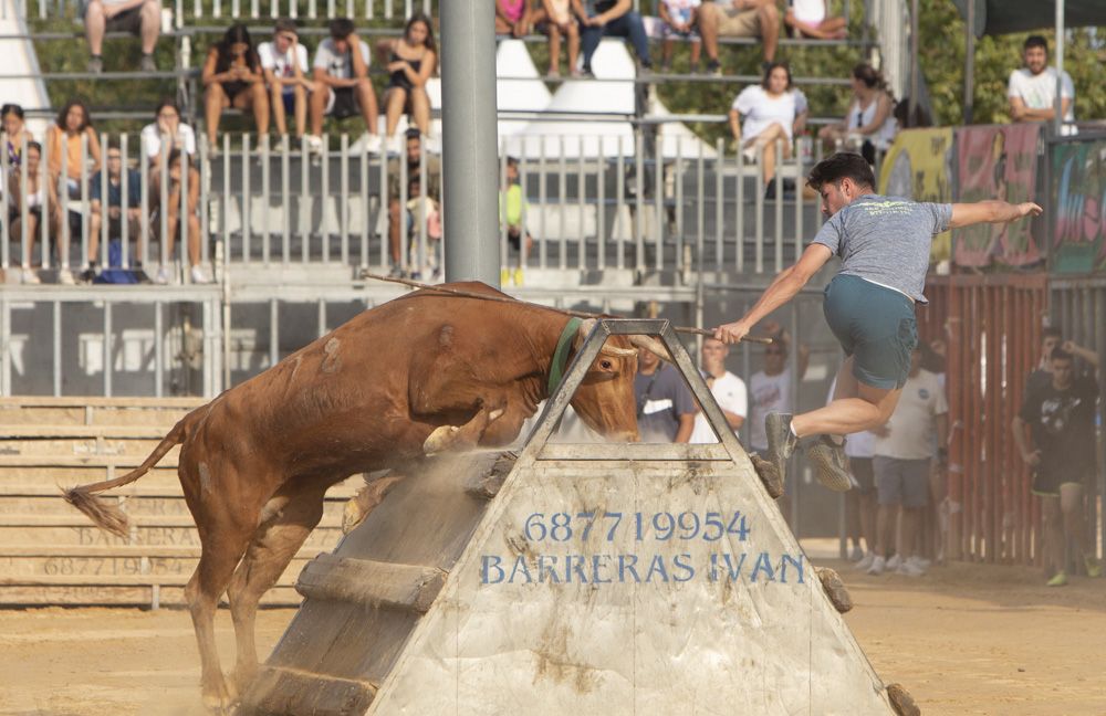 Actos taurinos en las fiestas de Sagunt.