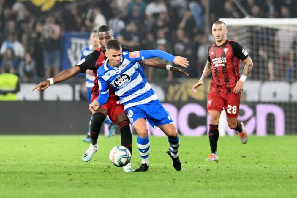 El Dépor no pasa del empate ante el Mirandés