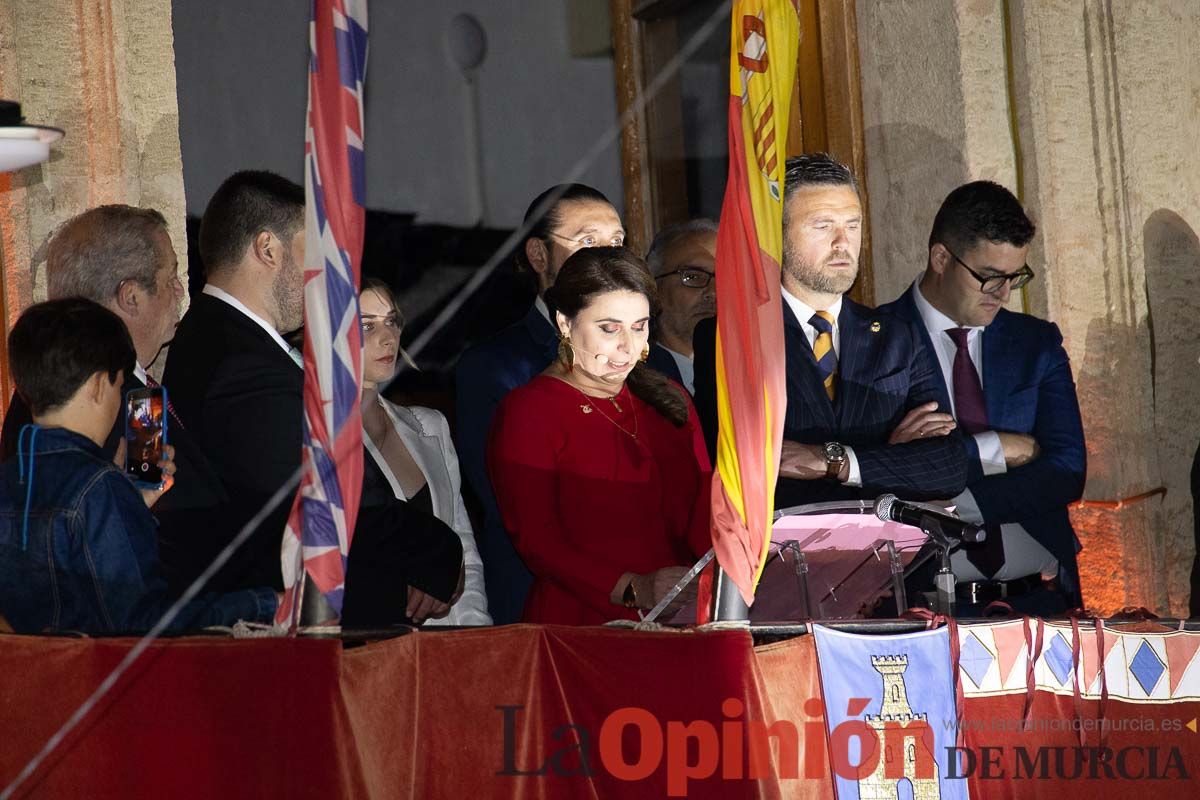 Así fue el pregón de las Fiestas de Caravaca en honor a la Vera Cruz