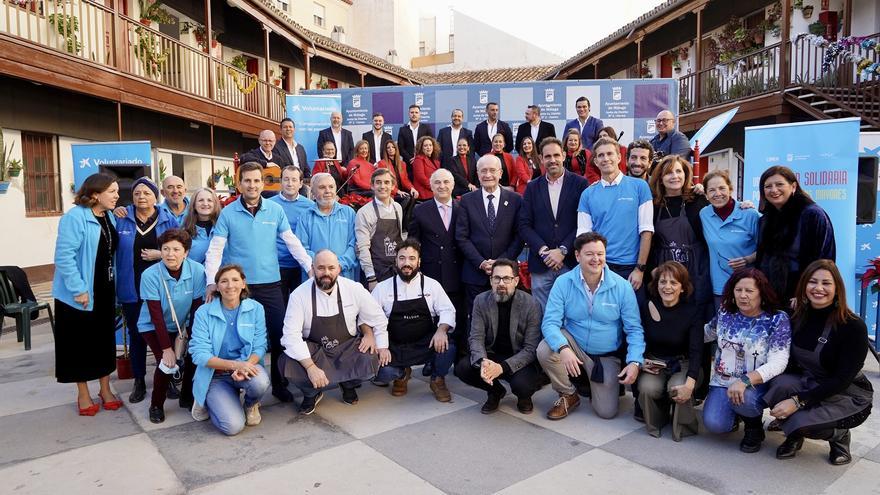 Fiesta navideña con menú solidario en el Corralón Santa Sofía de la Trinidad