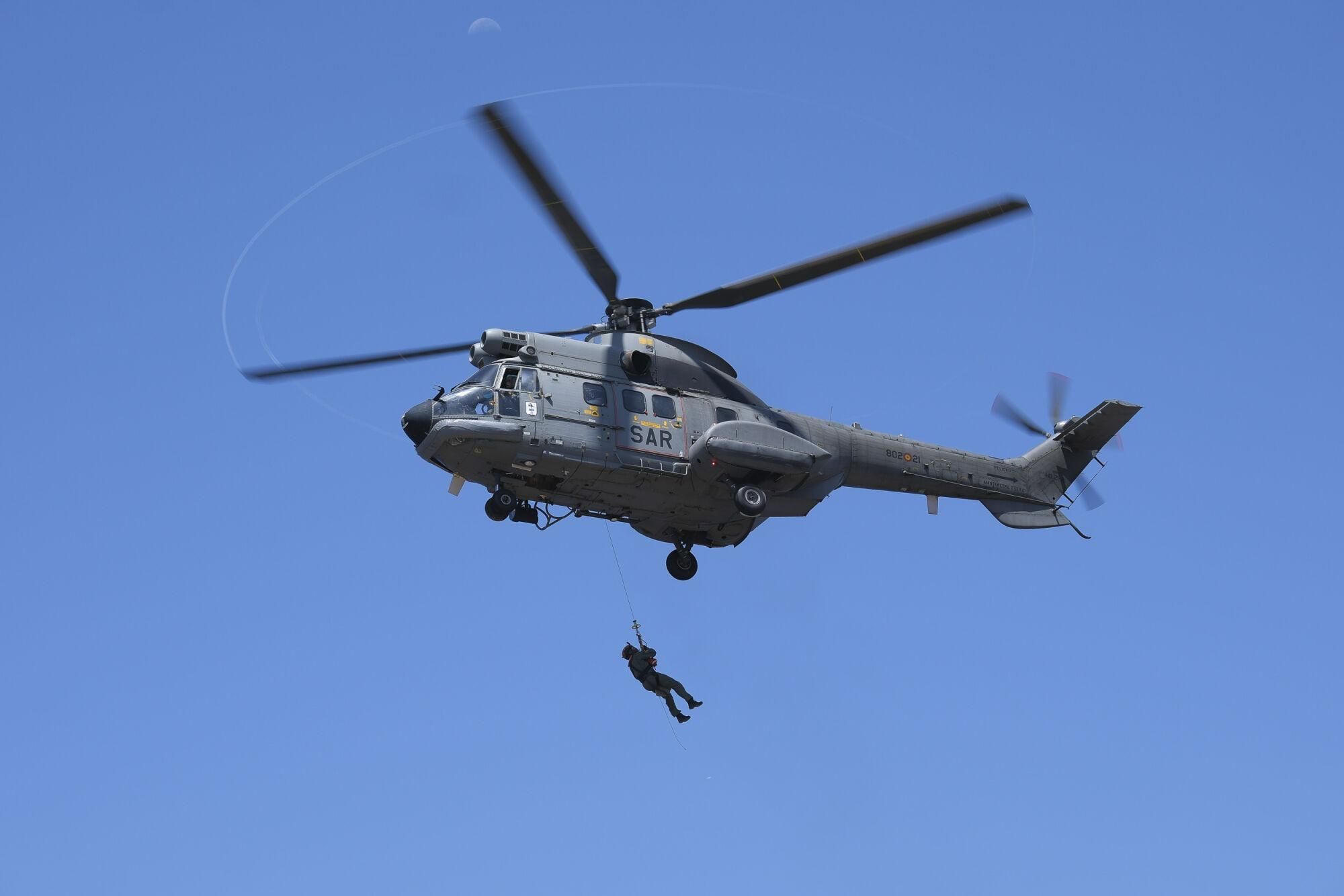Ejercicio Canasar 2025: simulacro de accidente aéreo en Mogán