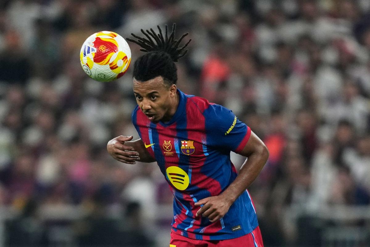 El jugador en un partido del FC Barcelona