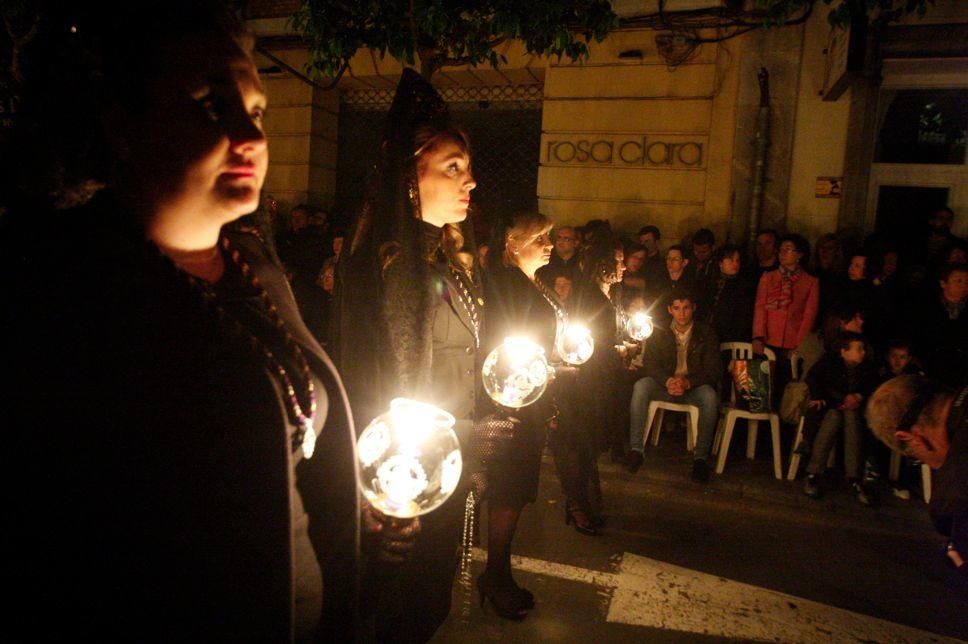 Procesión del Refugio en Murcia