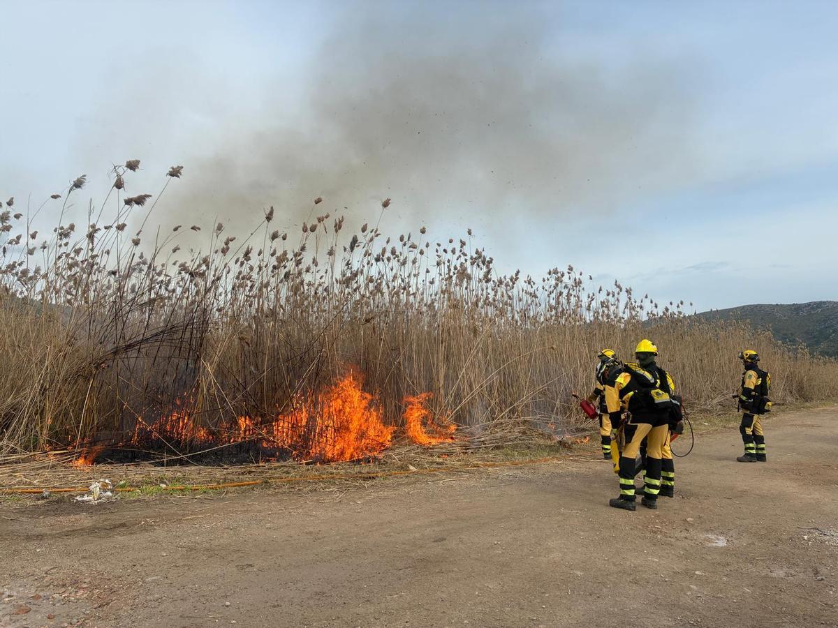 Quemas controladas para prevenir incendios.