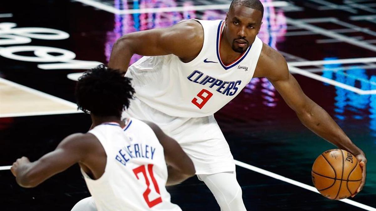 Serge Ibaka, durante un partido de los Clippers.