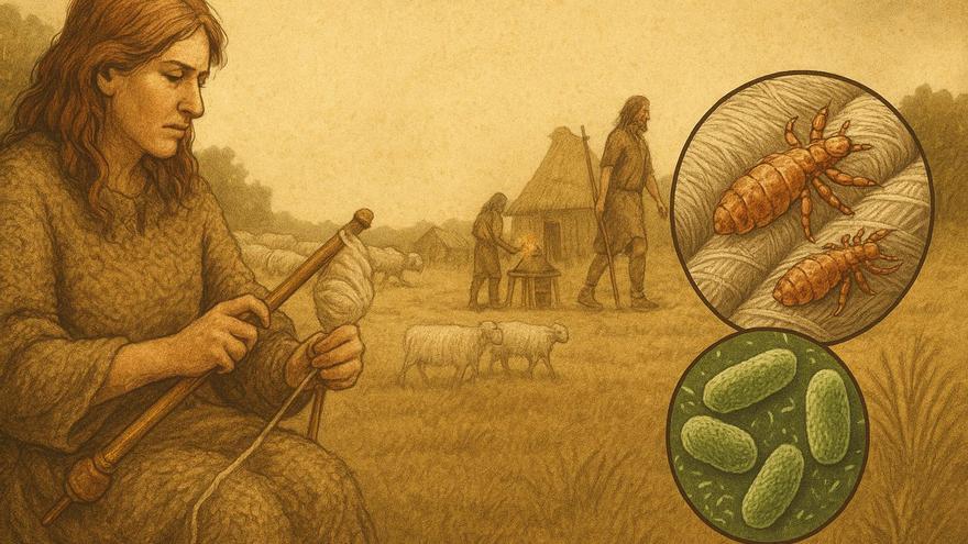 Hace 5.000 años, la lana desató una fiebre ancestral al ofrecer un refugio ideal para los piojos