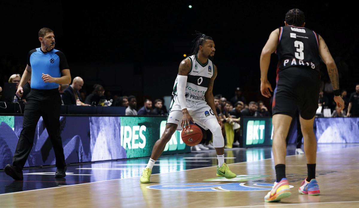 Shannon Evans se quedó en solo dos puntos en París