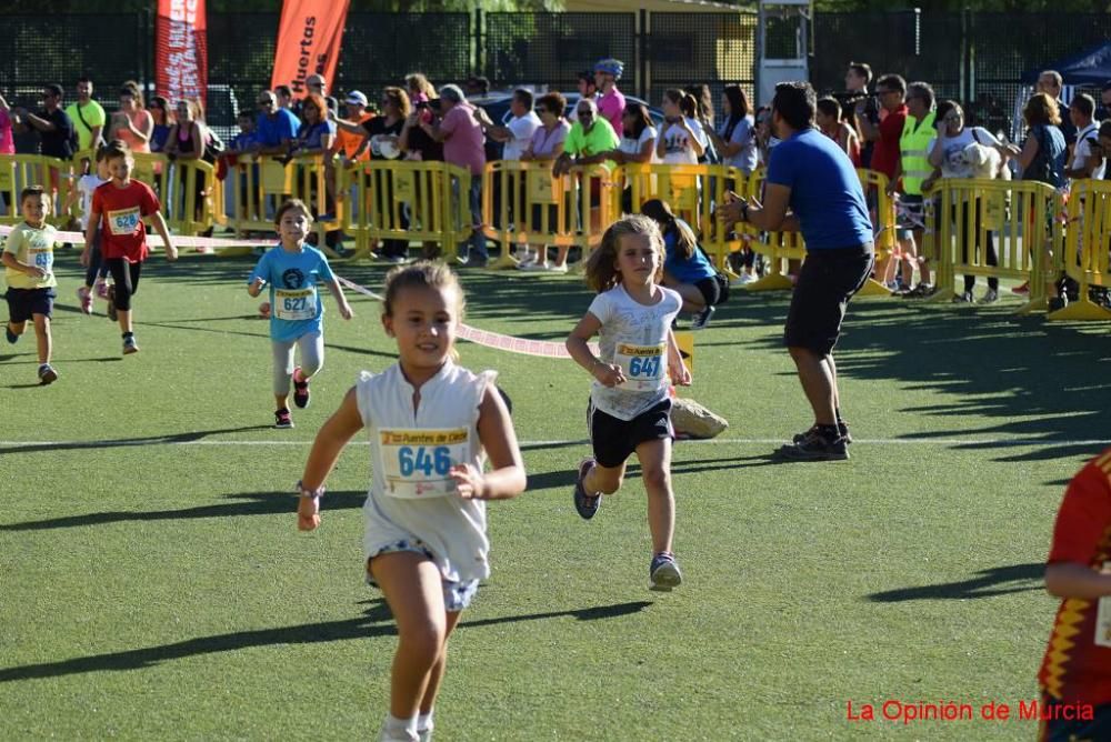 Carrera Puentes de Cieza. Pruebas de menores