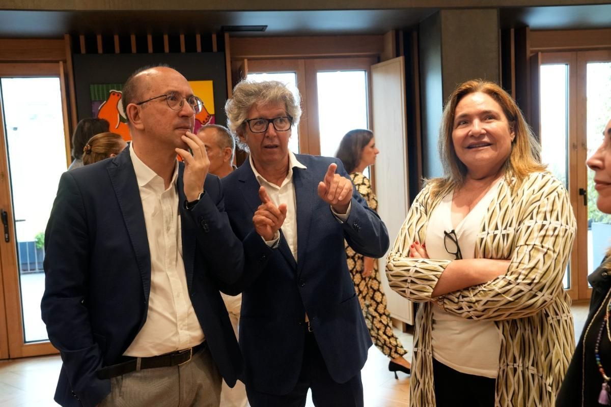 Exposición de Raúl Velloso en el Palacio de la Oliva, en Vigo